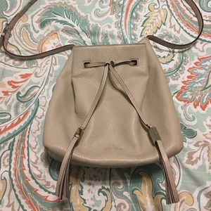 Kate Spade Nude/Grey Bucket Purse